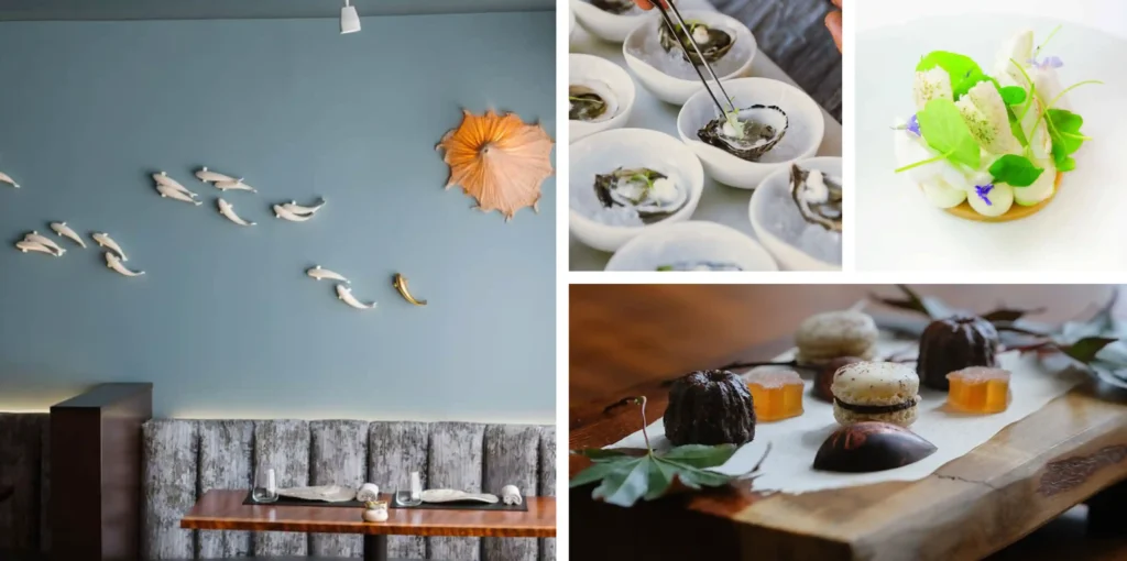 The award-winning restaurant Aubergine is located at L’Auberge Carmel, a Relais & Châteaux in the heart of Carmel-by-the-Sea