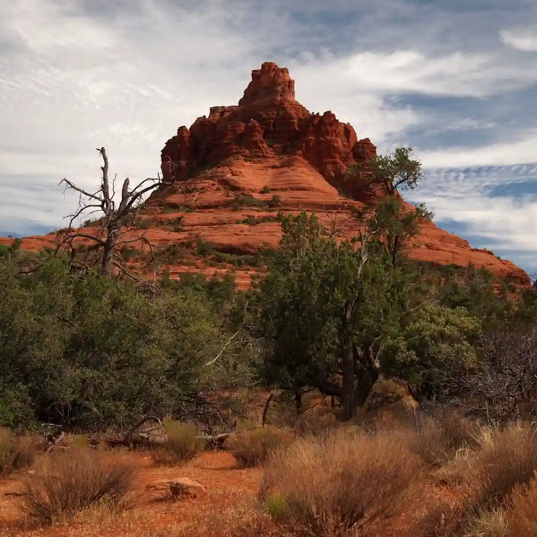 Bell Rock is a butte just north of the Village of Oak Creek, Arizona, United States, south of Sedona in Yavapai County.