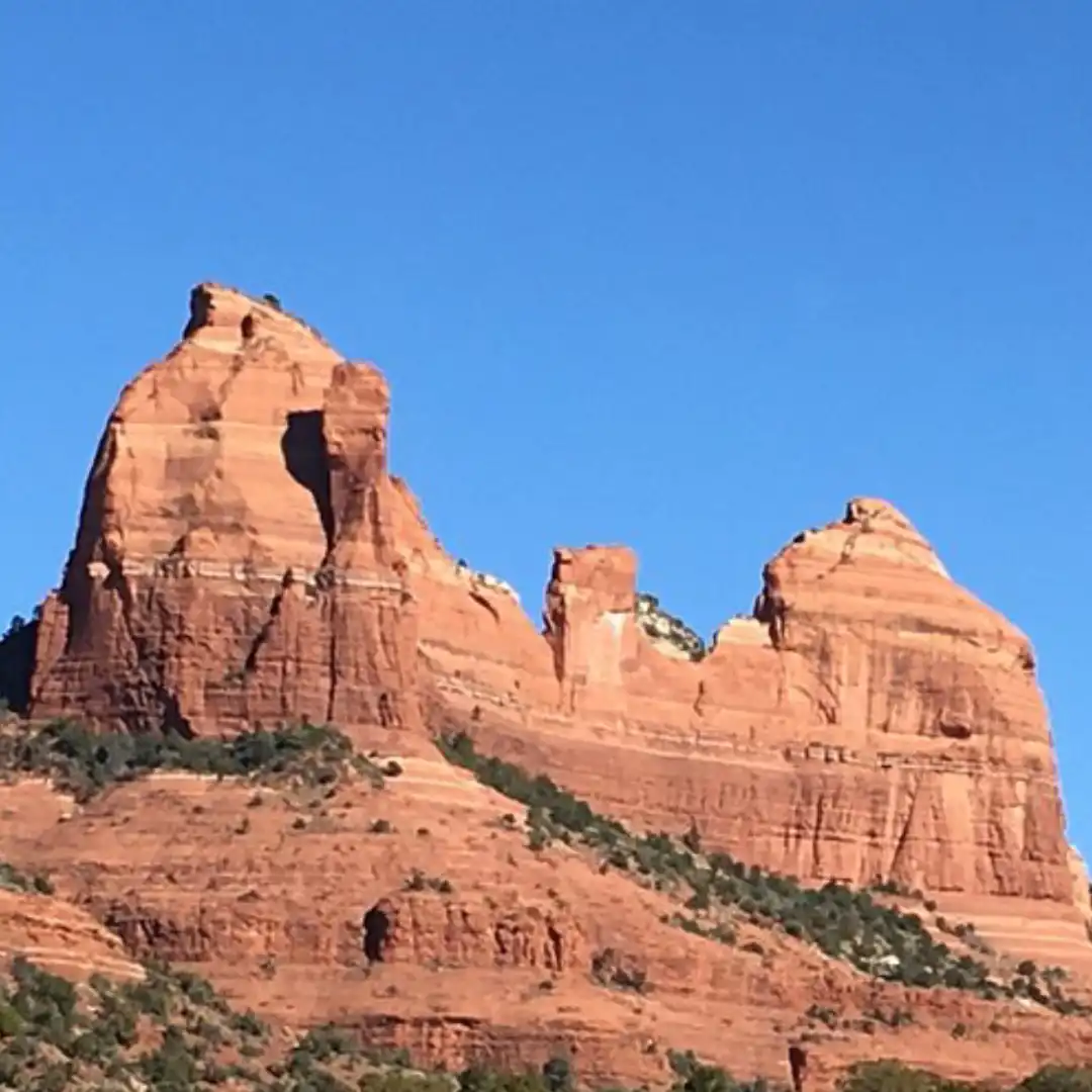"Snoopy Rock" from a 2012 trip to Sedona. It's named this because it resembles Snoopy resting on top of his dog house.